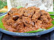 Gambar rendang sapi bunga lawang