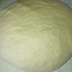 Pizza dough A picture of Pizza dough.