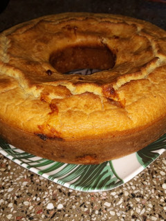 Una foto de Torta de queso salada