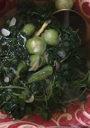 Foto resep Sayur bayam (super gampang untuk pemula)