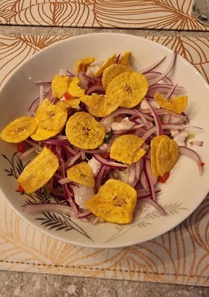 Una foto de Ceviche de Merluza Austral