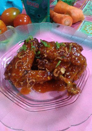 Foto resep Ayam Kampung Saus Madu
