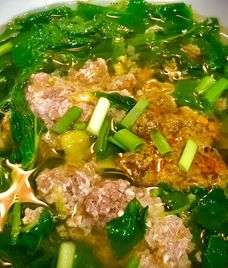 canh mồng tơi cua đồng