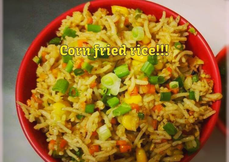 Recipe of Quick Corn fried Rice