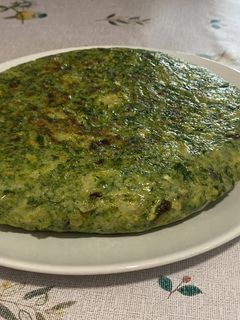 Una foto de Tortilla de espinacas