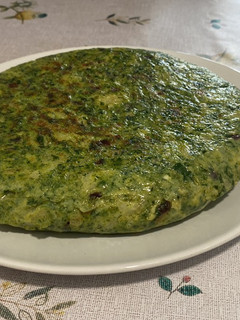 Una foto de Tortilla de espinacas