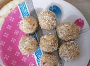 A picture of milkmaid laddu