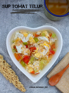 Foto resep Sop Tomat Telur (Tan Hua Tang)