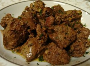 Foto principal de Higaditos de pollo al ajillo. Rápido