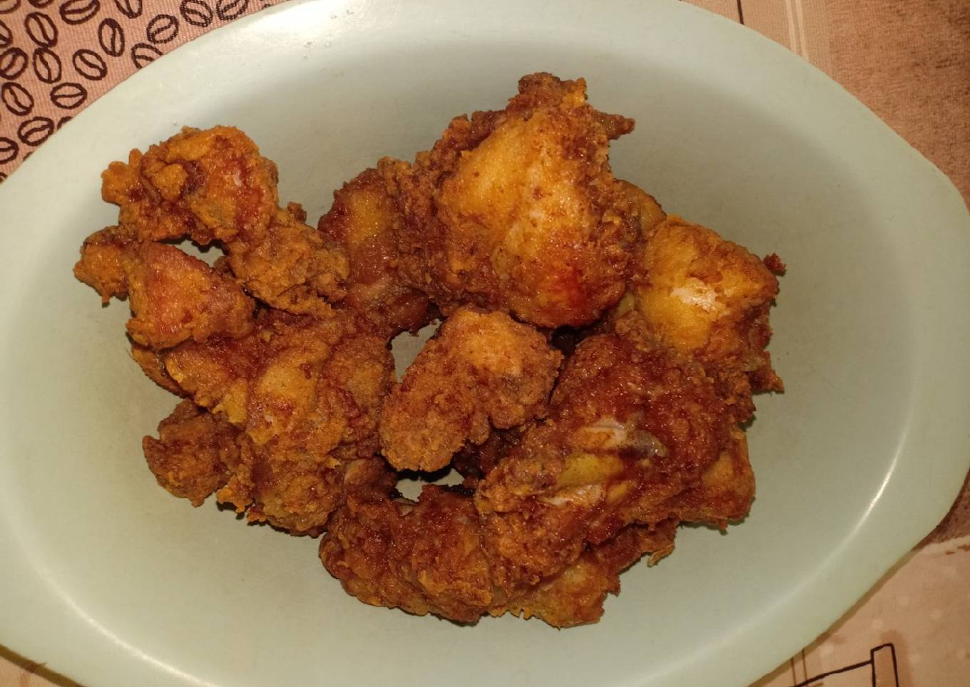 Resep Ayam goreng krispi saus tiram Anti Gagal