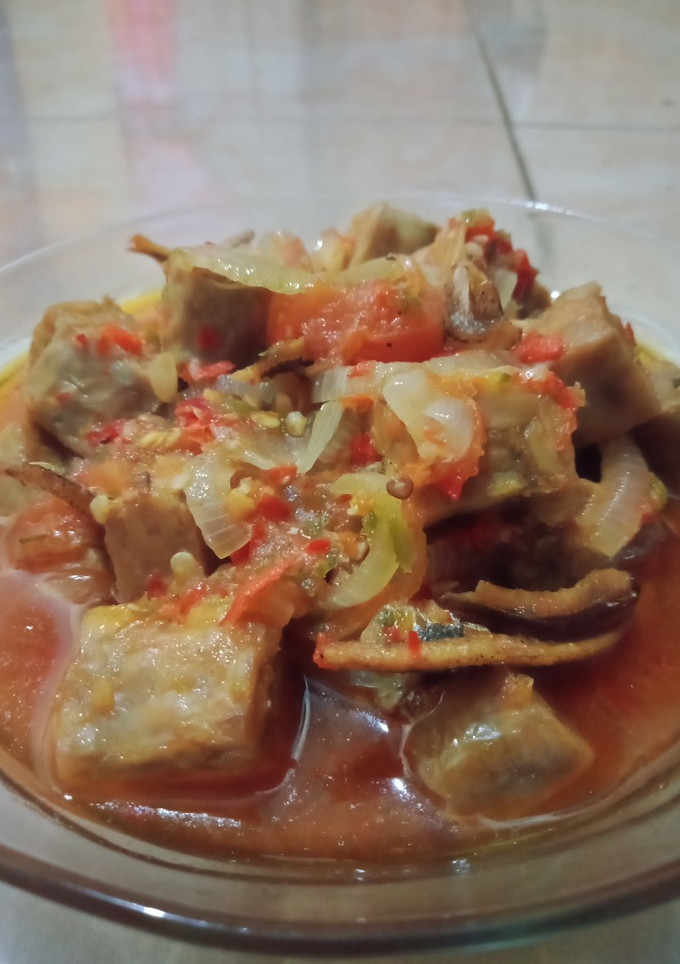 Foto resep Tumis tempe pedas