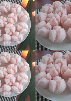 Foto resep Kue Mangkok Apem Tapai Nasi Mekar Lembut, Ringan dan Mudah