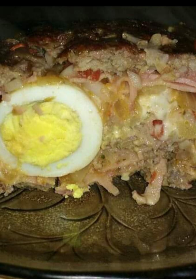 Una foto de Rollo de carne relleno ☺️