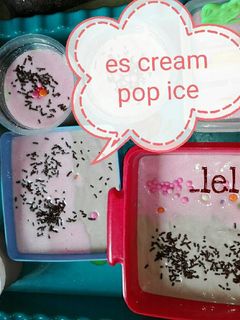 Foto resep Es cream pop ice