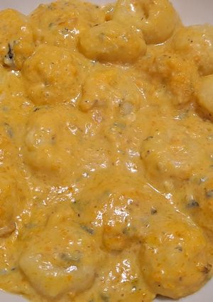 Foto di Gnocchi con Zucca, Guanciale e Formaggio Erborinato