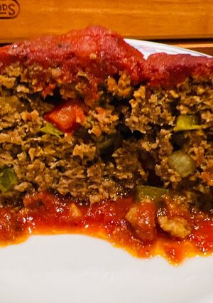 A picture of Christmas 🎄 🎁 Meatloaf.