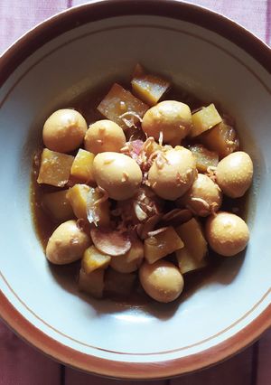 Foto resep Semur Kecap Telur Puyuh