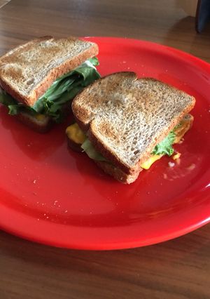 A picture of Veg healthy sandwich.