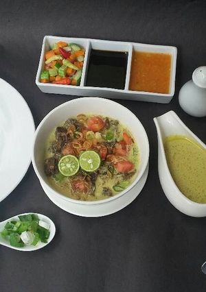 Foto resep Soto betawi kuah santan&susu 🍜