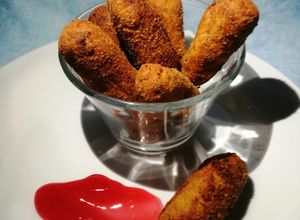 Una foto de Croquetas de pollo