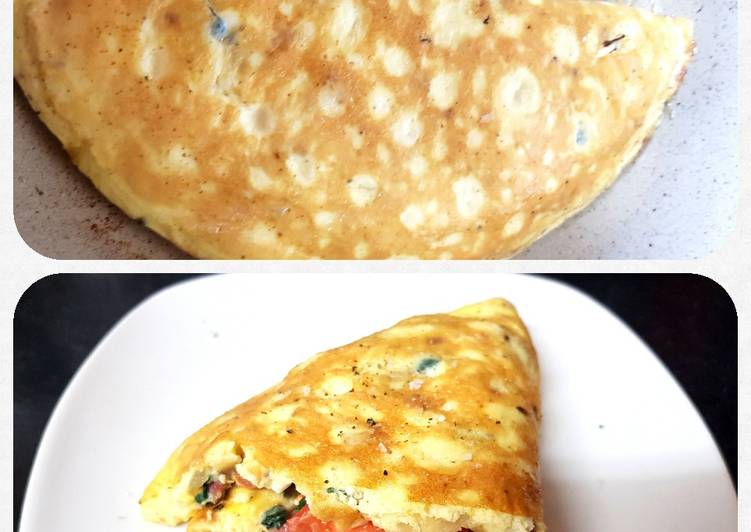 My Folded Pancetta Omelet π