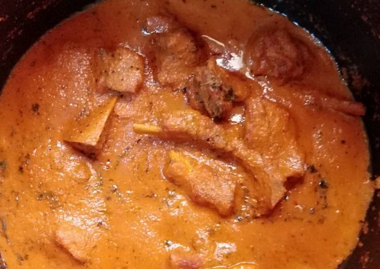 How to Prepare Favorite Butter mutton handi