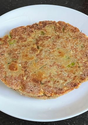 A picture of Rajgira Masala Paratha.
