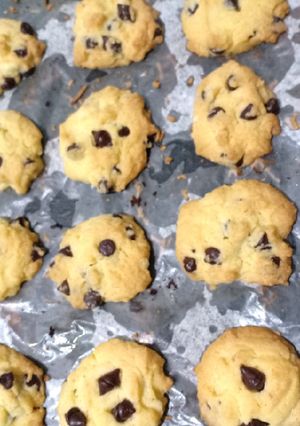 Foto resep Choco Vanila Cookie for the Good Time