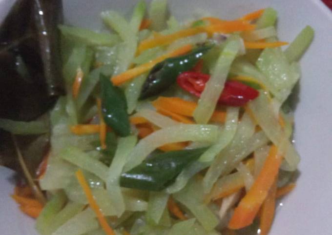 Resep Tumis labu wortel simpel #pertama perdana yang Sempurna