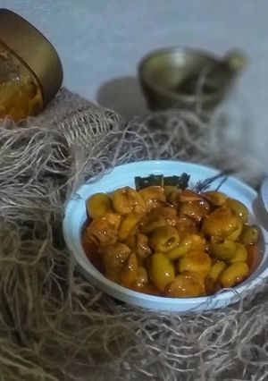 صورة لوصفة زيتون مشوي مشرمل