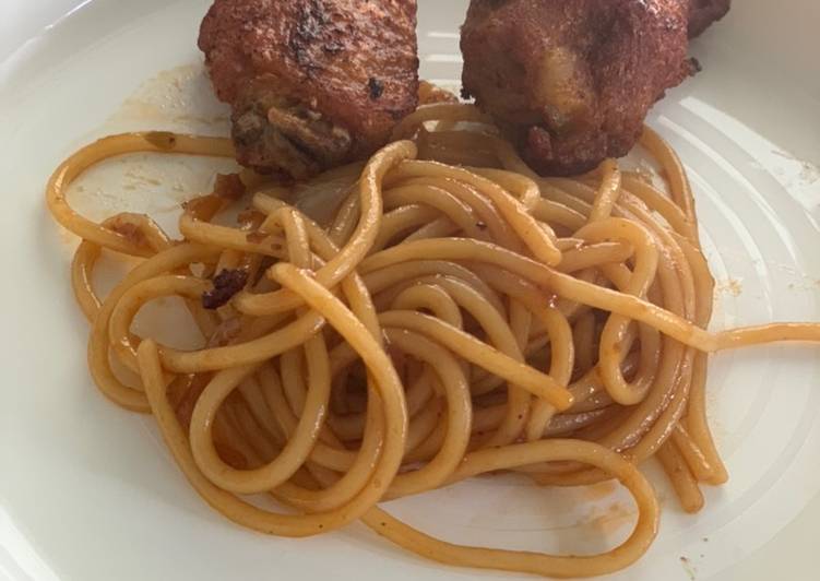 Spaghetti ala restoran
