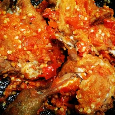 Resep Ayam Geprek Sambel Judes Juara Pedes Oleh Nungki Ratna Cookpad