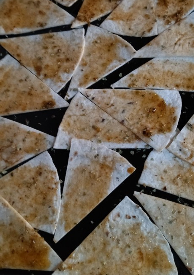 Una foto de Nachos caseros y rápidos