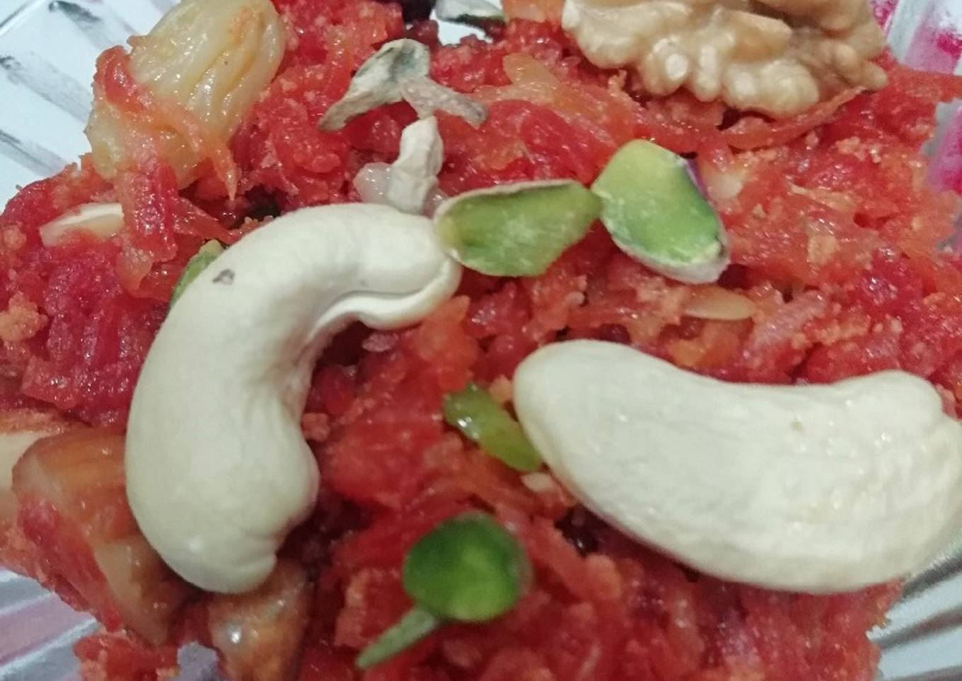 Carrot & dry fruits halwa