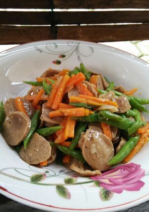 Foto resep Cah Bakso Wortel Buncis