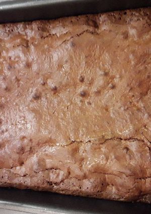 Une photo de Brownie noisette