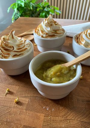 Une photo de ☆Compote Rhubarbe Camomille☆