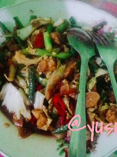 Foto resep Tumis Tempe Kaswi (Kacang Sawi Putih) Saus Kecap
