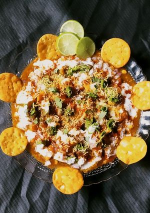 રગડા ચાટ રેસીપી મુખ્ય ફોટો