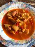Garbanzos con callos