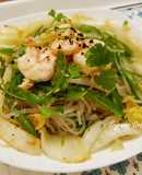 Miến dong xào tôm