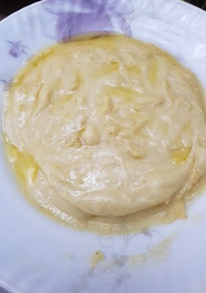 صورة لوصفة بطاطس بيوريه