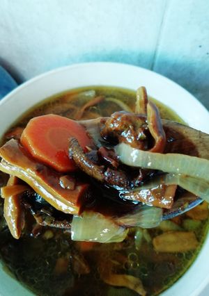Una foto de Hongos al escabeche