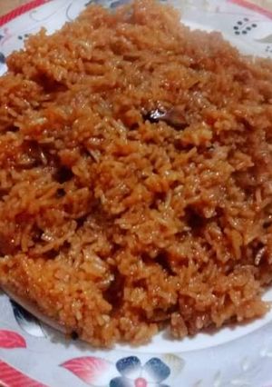 A picture of Gur Wale chawal.