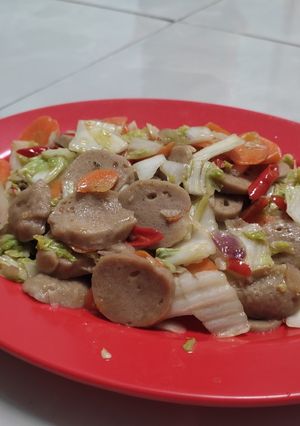 Foto resep Tumis sawi putih