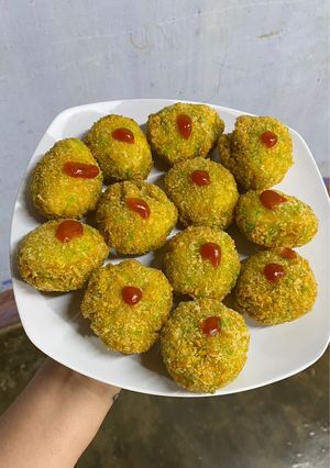 Hình của món Đậu hủ non chiên xù.