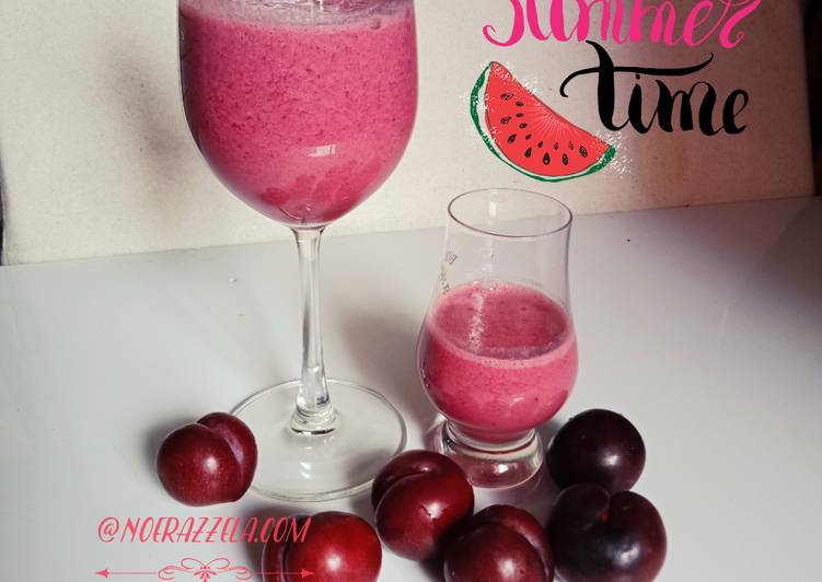 Bagaimana Menyiapkan Jus plum #BikinRamadanBerkesan yang Bikin Ngiler