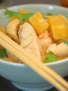 Ananászos csirkemell recept fotója