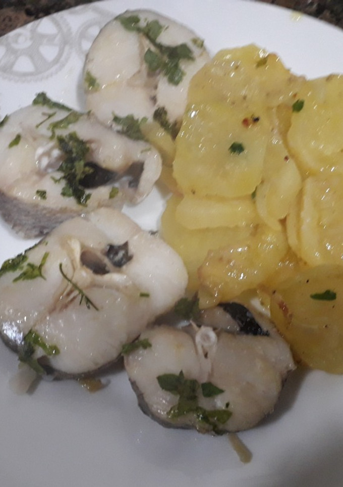 Una foto de Pescadilla al horno