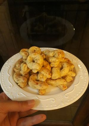 Una foto de Rosquitas de queso y orégano